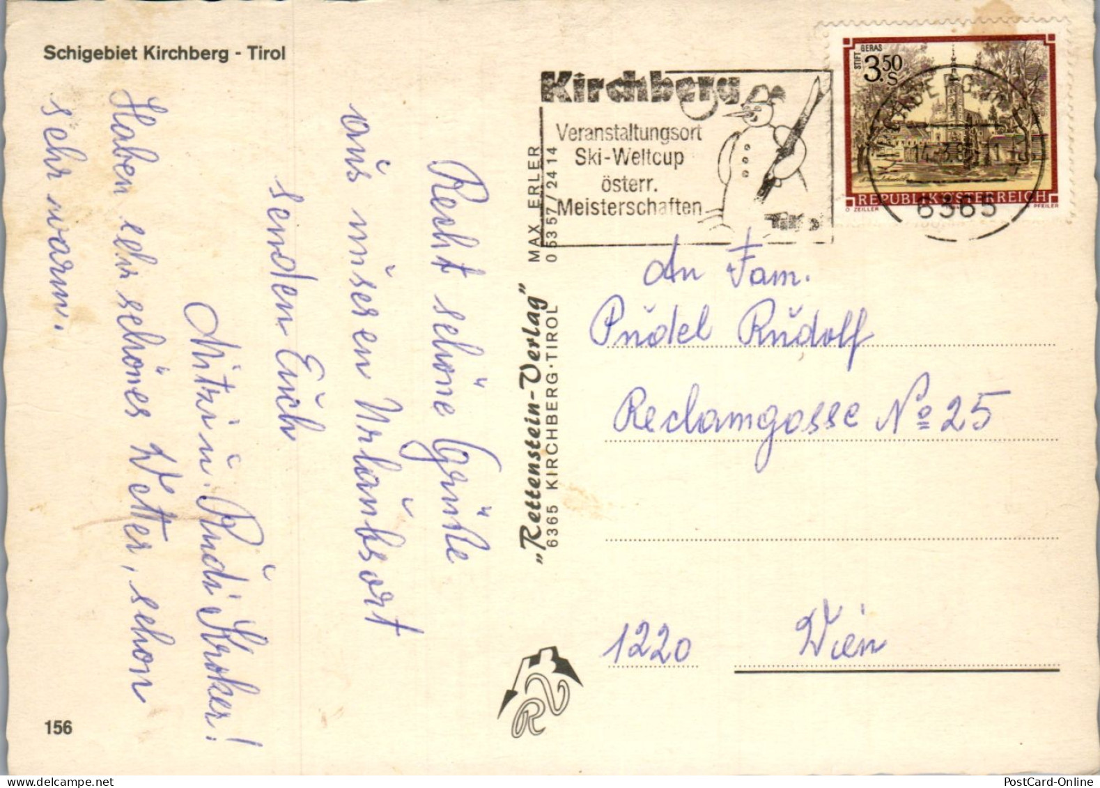 47564 - Tirol - Kirchberg , Mehrbildkarte - Gelaufen  - Kirchberg