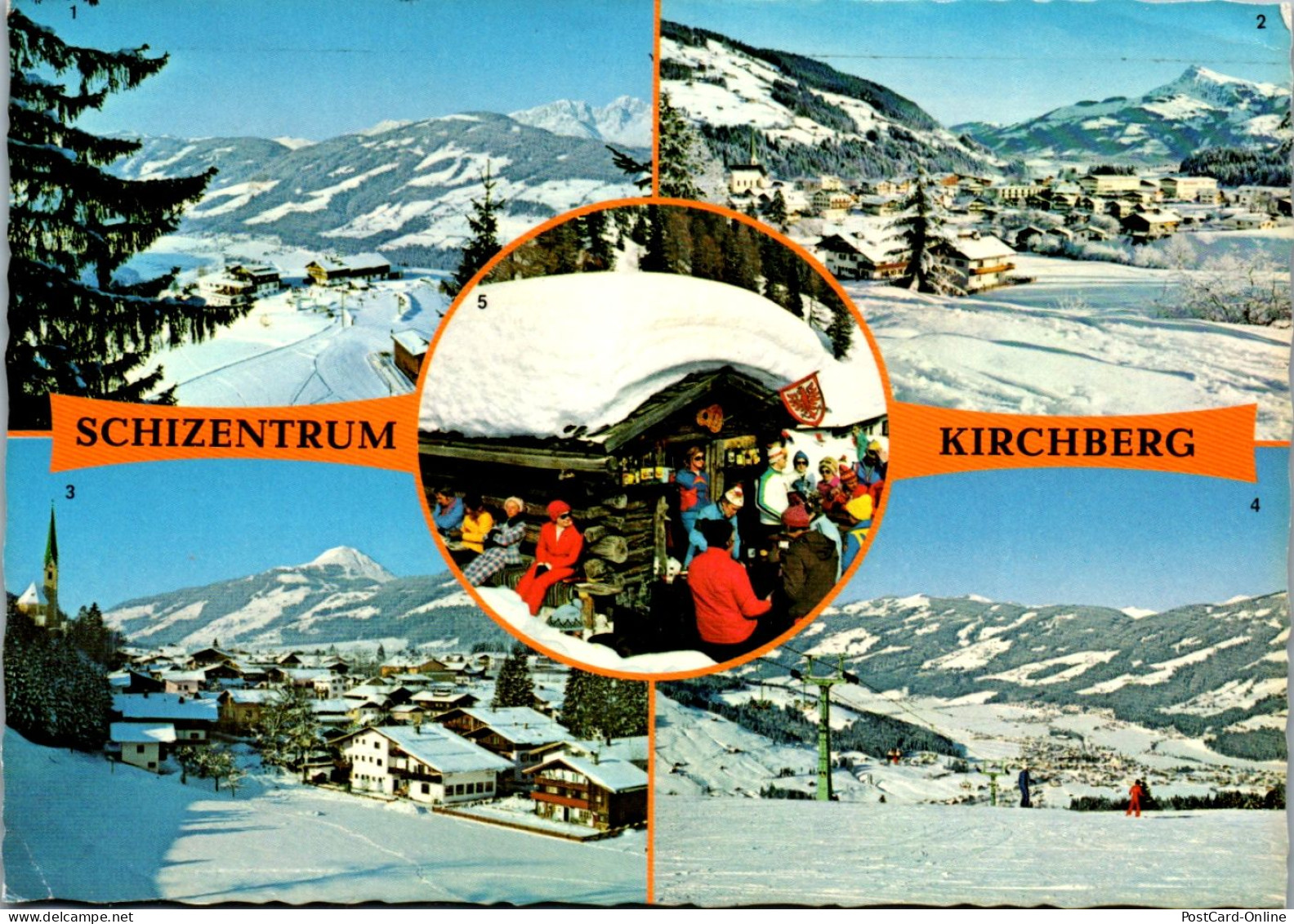 47558 - Tirol - Kirchberg , Mehrbildkarte - Gelaufen 1981 - Kirchberg