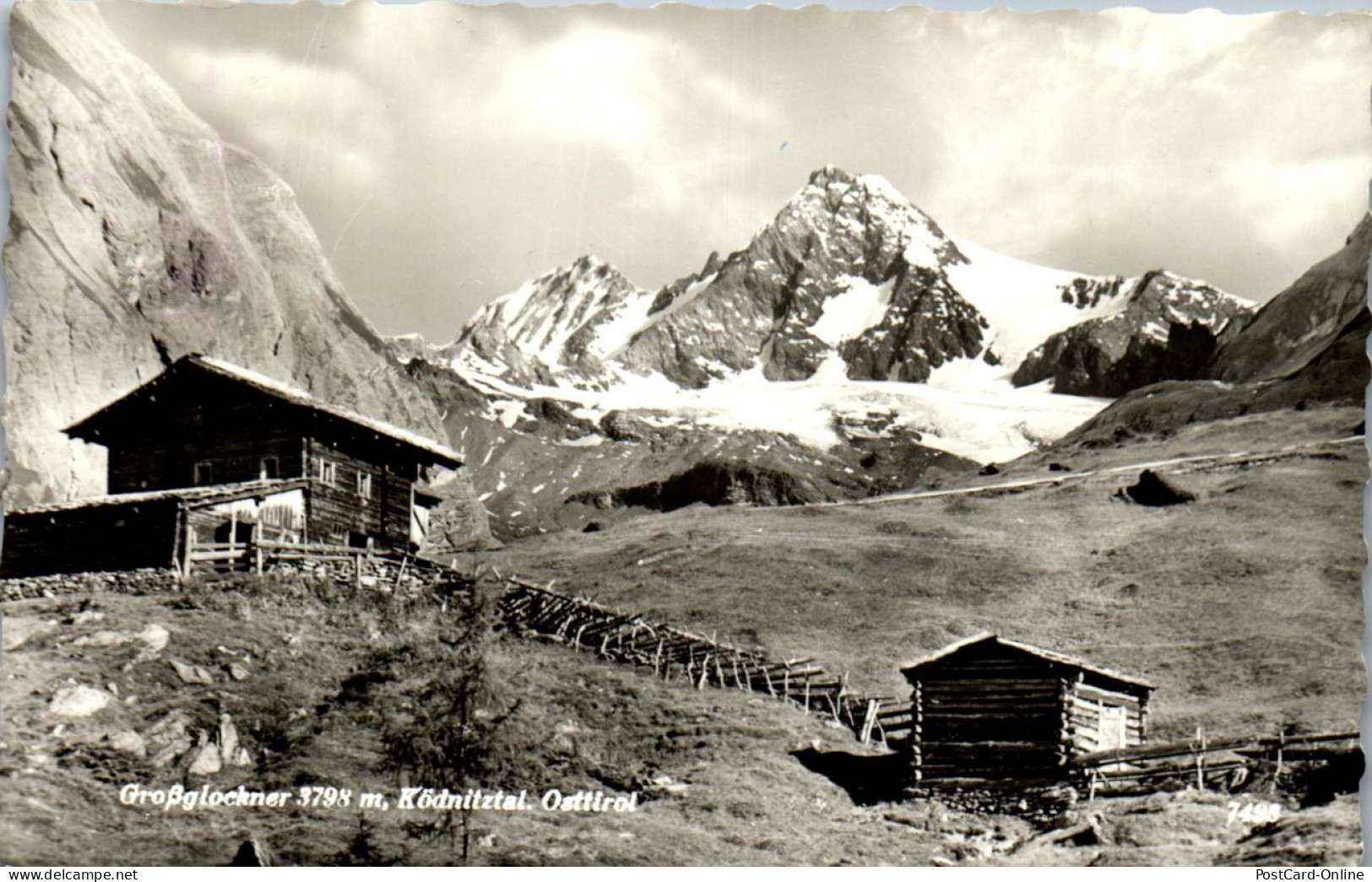 47515 - Tirol - Kals , Ködnitztal , Großglockner , Panorama - Gelaufen 1963 - Kals