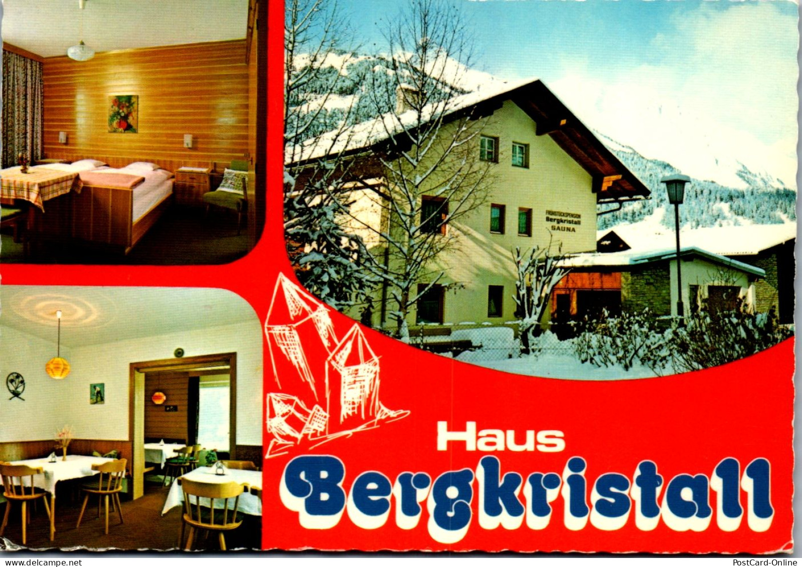 47482 - Tirol - Kals , Haus Bergkristall , S. U. A. Oberlohr - Gelaufen 1977 - Kals