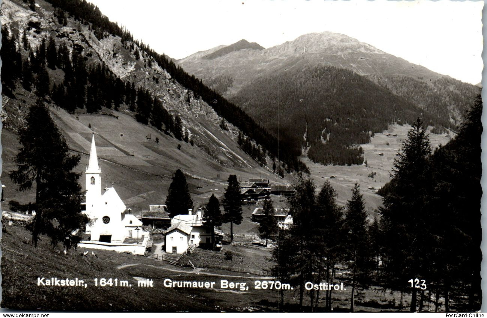 47478 - Tirol - Kalkstein , Grumauer Berg , Panorama  - Nicht Gelaufen  - St. Johann In Tirol