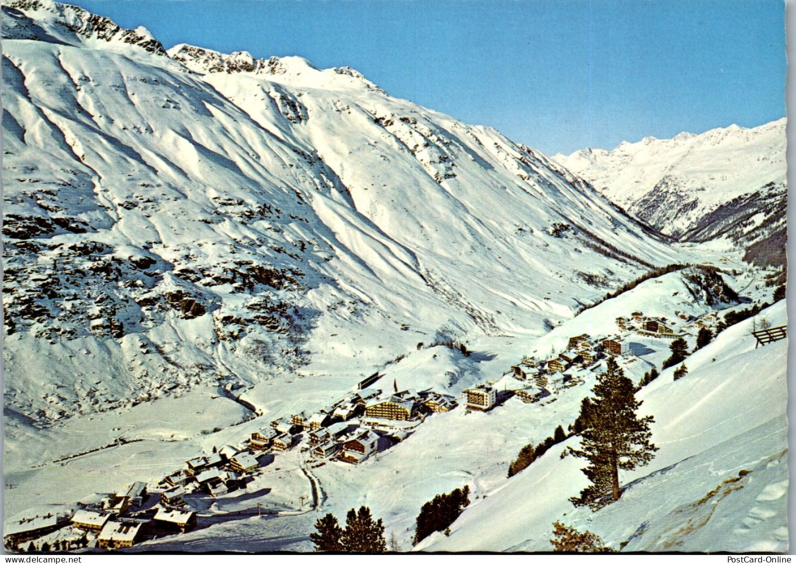 47460 - Tirol - Obergurgl , Untergurgl , Ötztal - Gelaufen 1984 - Sölden