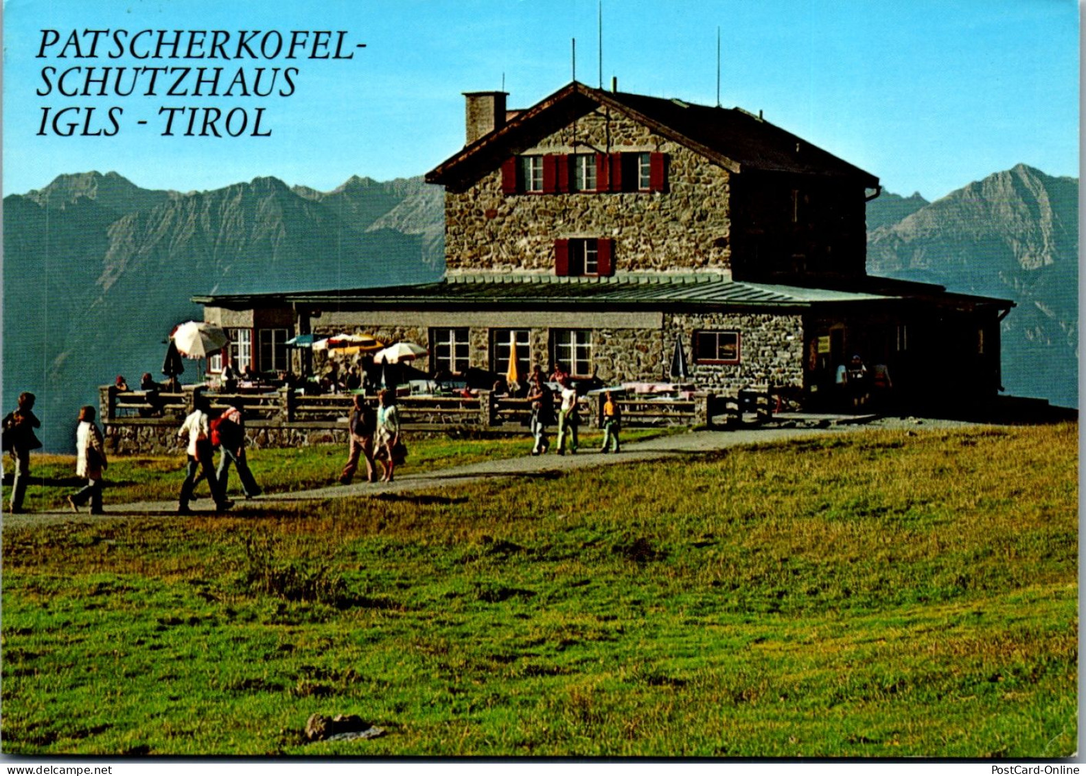 47456 - Tirol - Igls , Patscherkofel Schutzhaus - Gelaufen 1996 - Igls