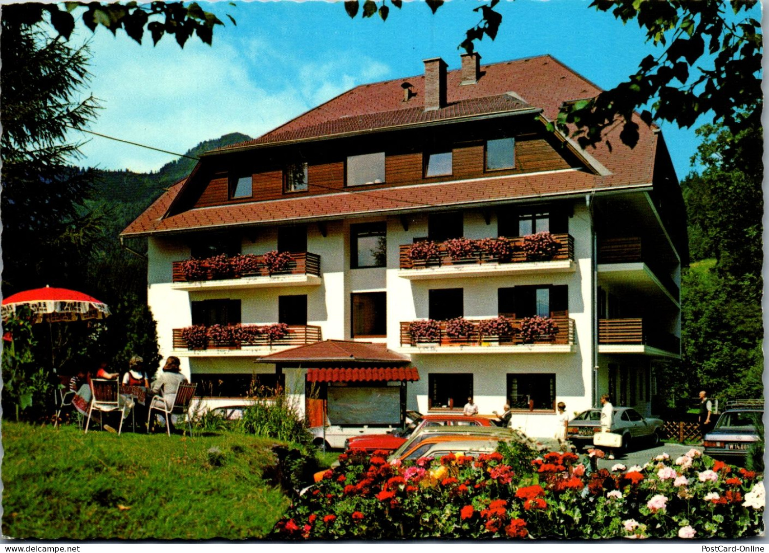 47428 - Kärnten - Weissbriach , Kneippkurhaus - Gelaufen 1983 - Weissensee