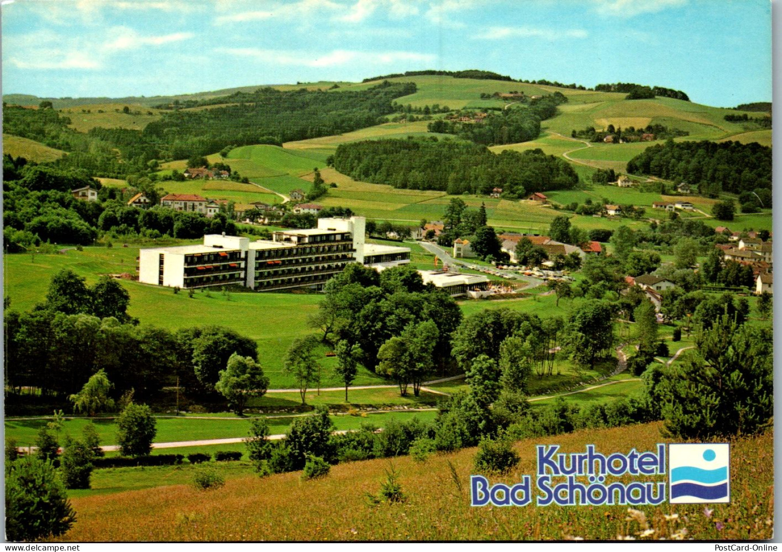 47416 - Niederösterreich - Bad Schönau , Kurhotel , Bucklige Welt - Gelaufen 1980 - Wiener Neustadt