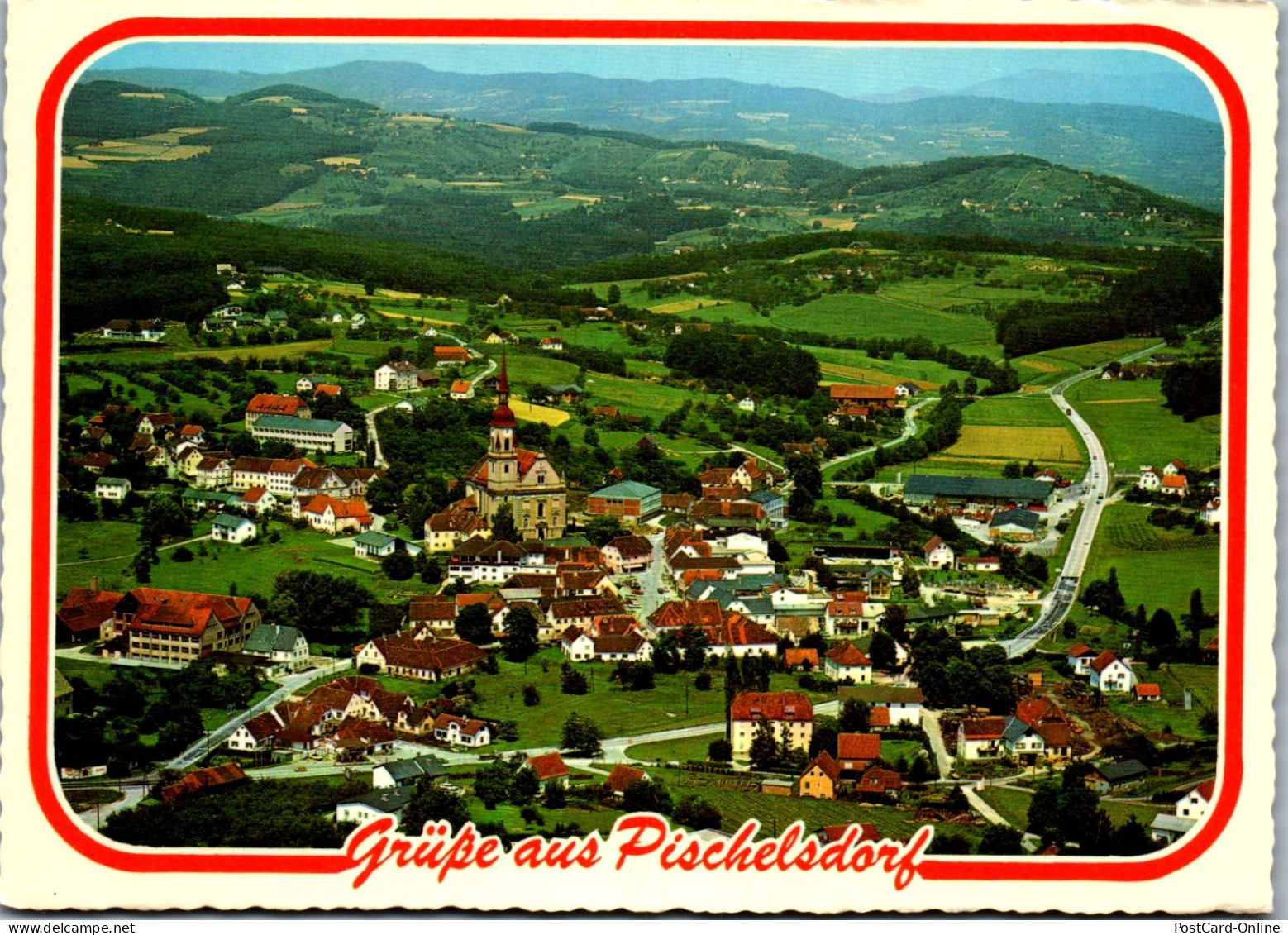 47420 - Steiermark - Pischelsdorf , Panorama - Gelaufen 1977 - Weiz
