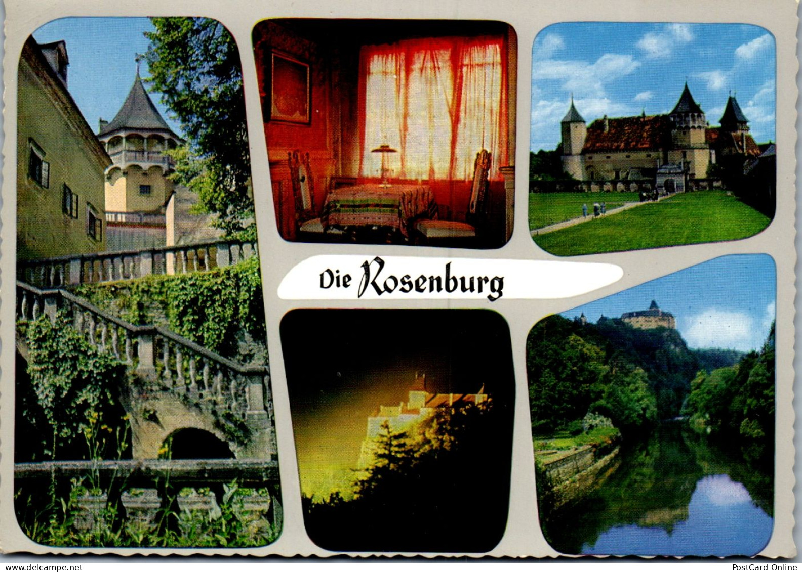 47387 - Niederösterreich - Rosenburg Am Kamp , Die Rosenburg Im Kamptal , Mehrbildkarte - Nicht Gelaufen  - Rosenburg