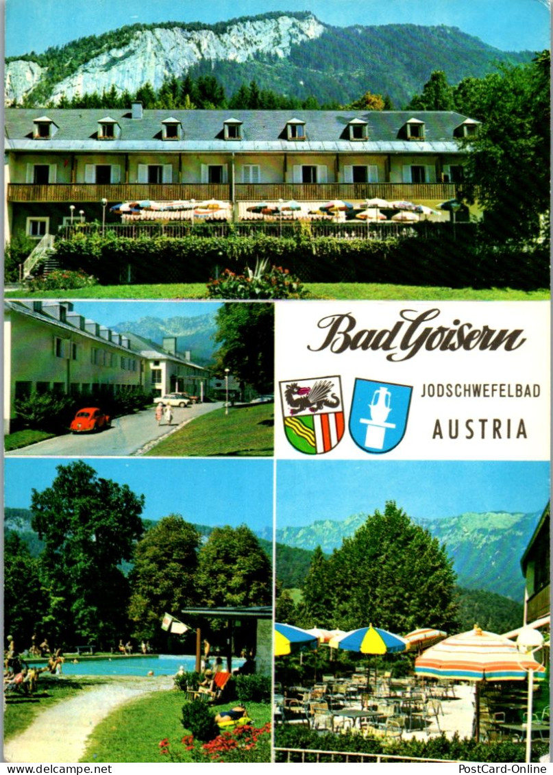 47337 - Oberösterreich - Bad Goisern , Jodschwefelbad , Mehrbildkarte - Gelaufen  - Bad Goisern