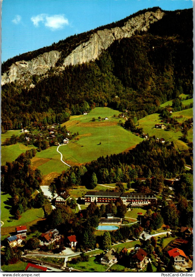 47340 - Oberösterreich - Bad Goisern , Jodschwefelbad Gegen Ewige Wand - Gelaufen 1968 - Bad Goisern