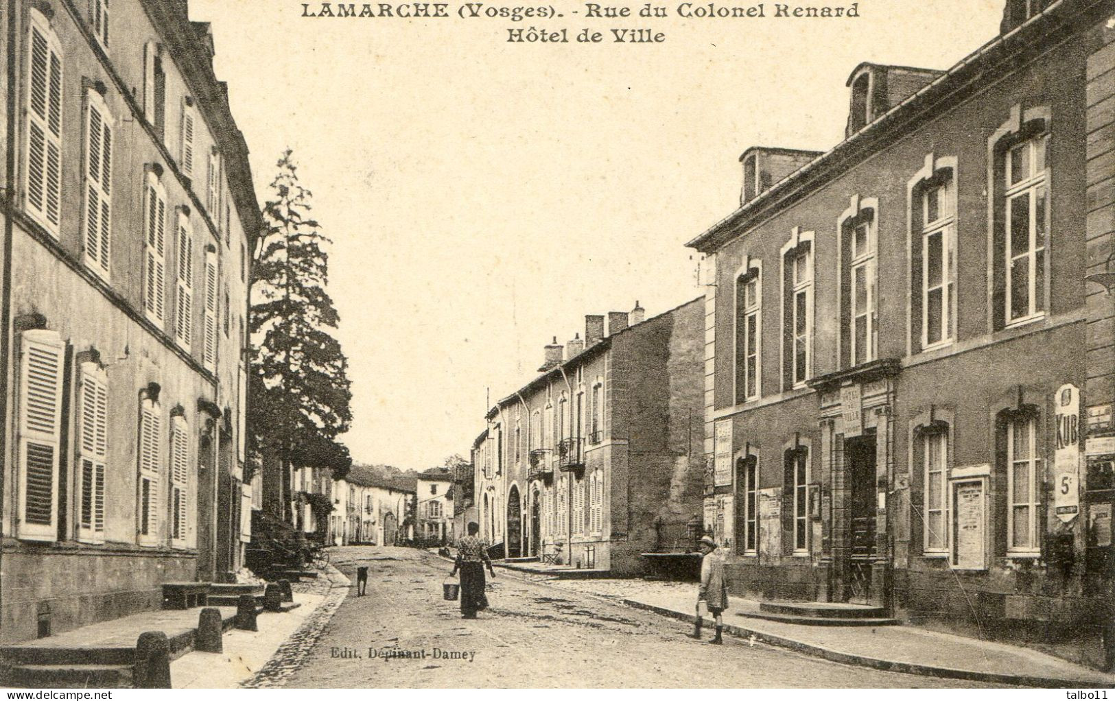 88 - Lamarche - Rue Du Colonel Renard - Hotel De Ville - Lamarche