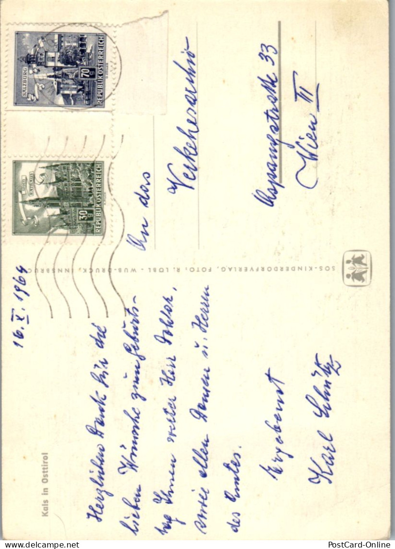 47266 - Tirol - Kals , Motiv - Gelaufen 1964 - Kals