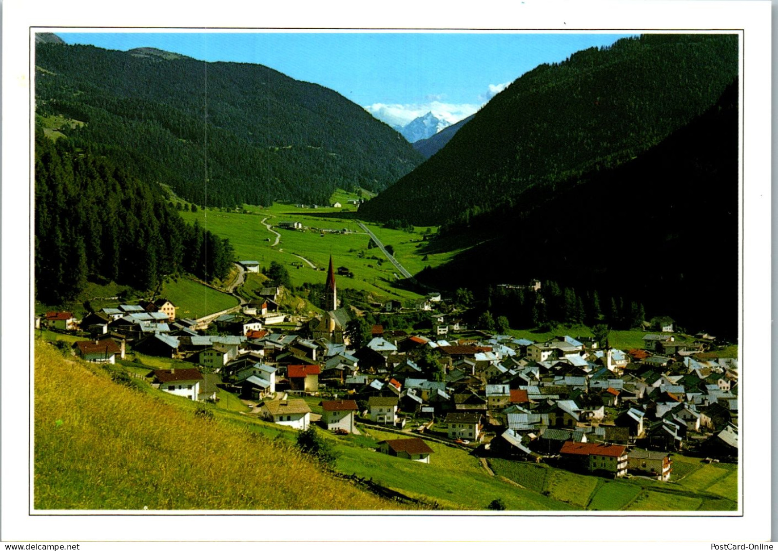47278 - Tirol - Nauders , Am Reschenpass Mit Blick Auf Ortler - Gelaufen 1995 - Nauders