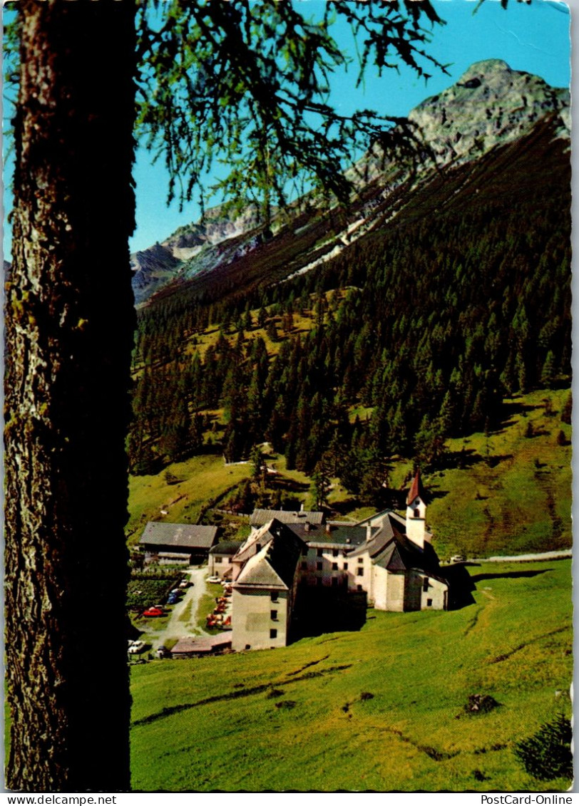 47264 - Tirol - Matrei , Am Brenner , Klostergasthof , Gasthof Maria Waldrast Gegen Serles - Gelaufen 1977 - Matrei Am Brenner