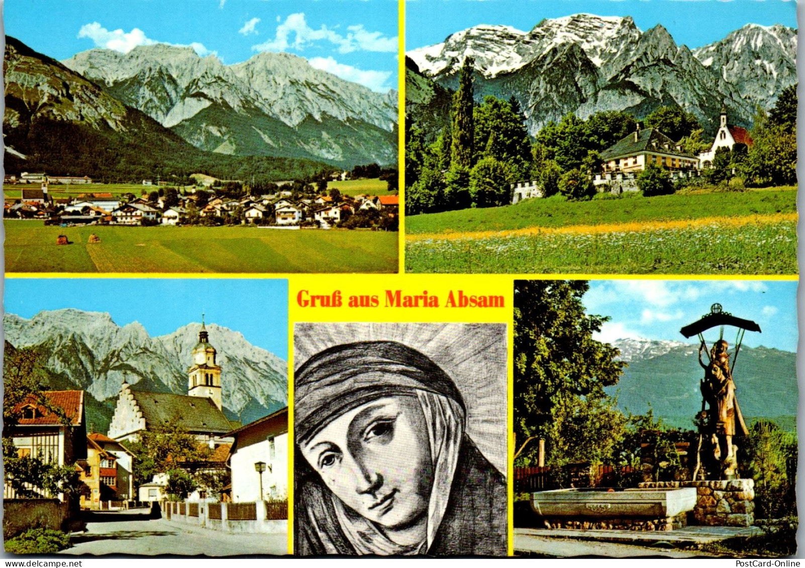 47267 - Tirol - Absam , Bei Hall , Mehrbildkarte - Nicht Gelaufen  - Hall In Tirol