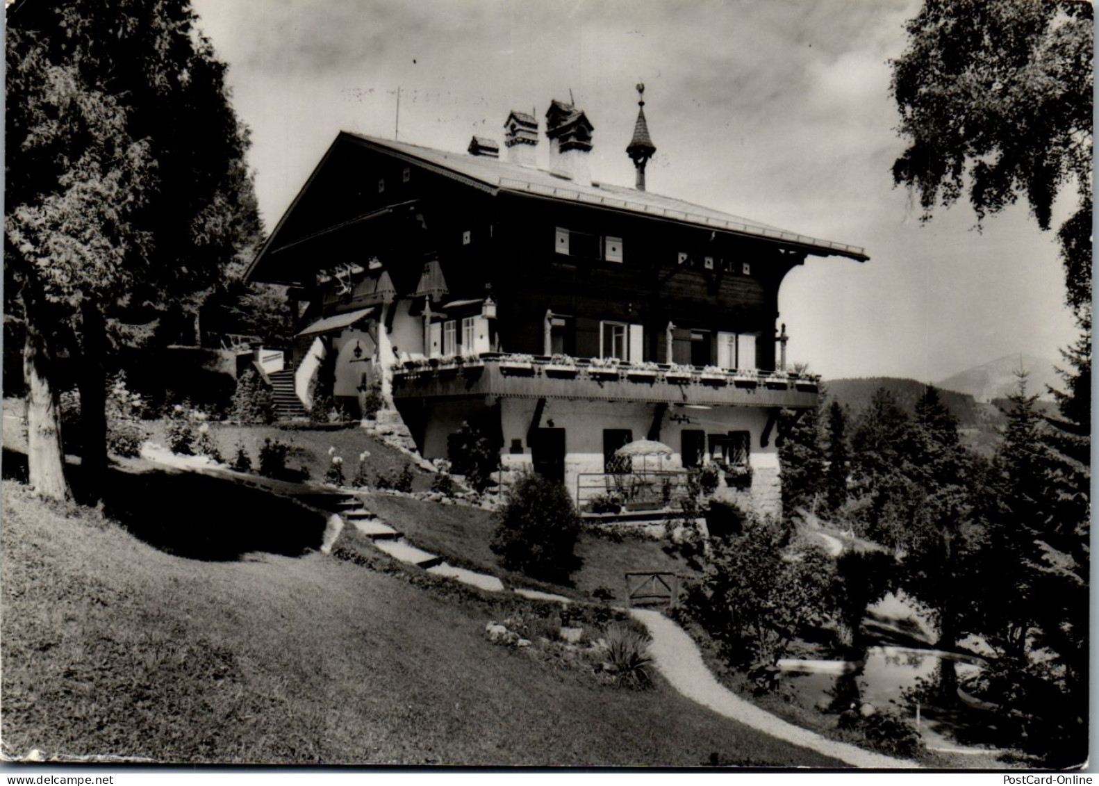 47255 - Niederösterreich - Semmering , Haus Hubertus , Dr. Drexelmayr Erholungsheim - Gelaufen 1964 - Semmering