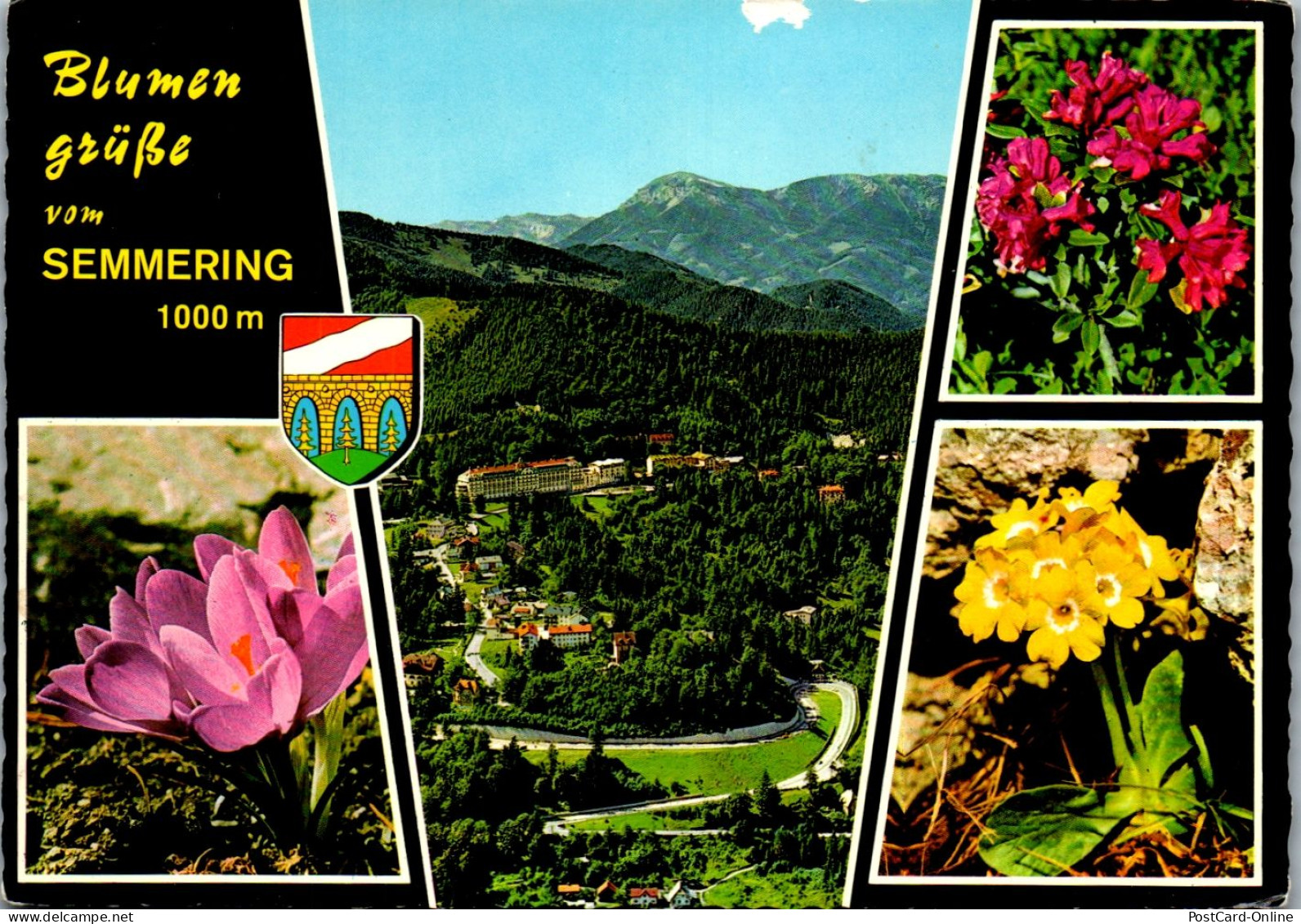 47249 - Niederösterreich - Semmering , Mehrbildkarte - Gelaufen  - Semmering