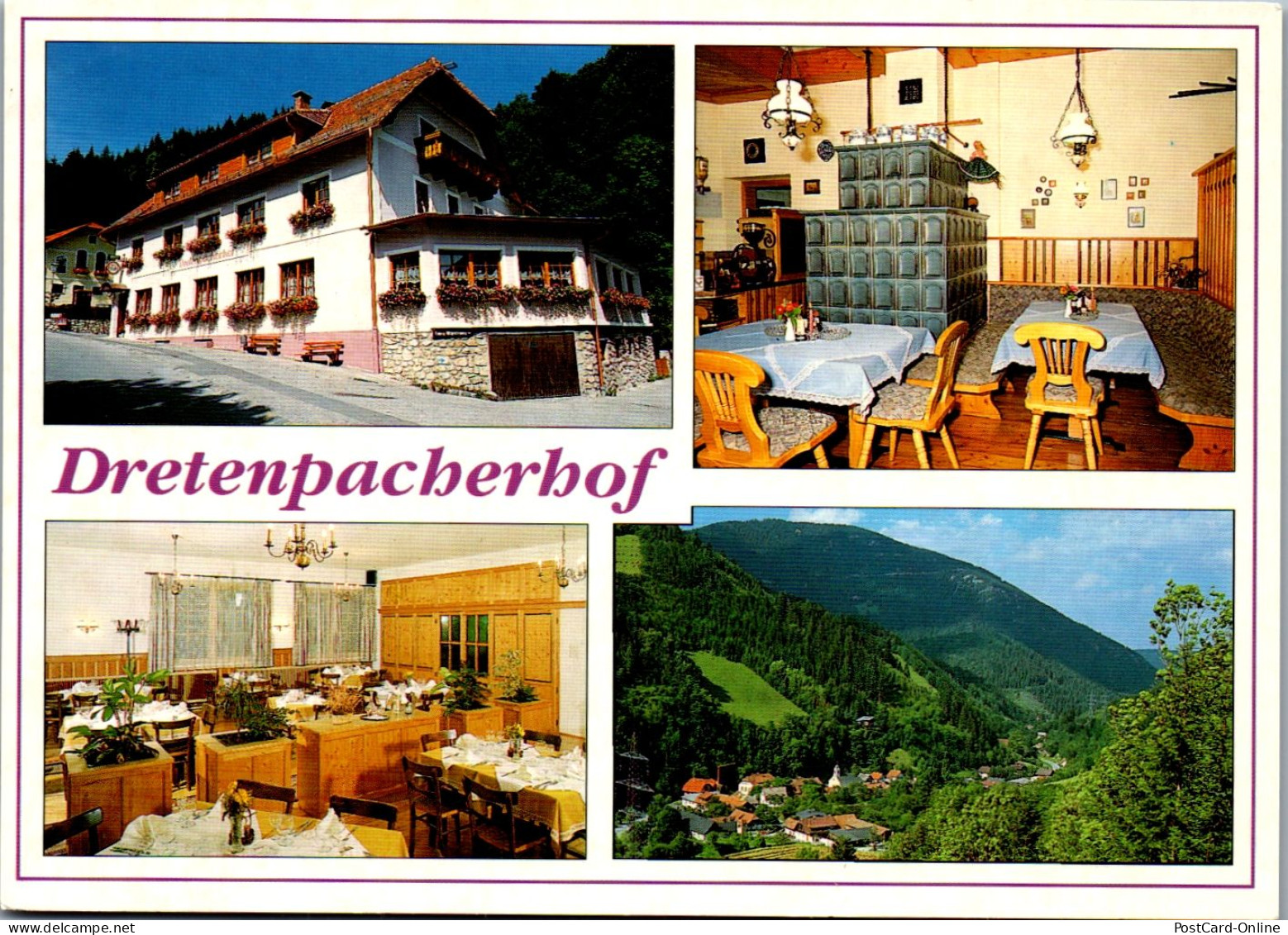 47247 - Niederösterreich - Trattenbach , Dretenpacherhof , Günter U. Christiane Schabauer - Nicht Gelaufen  - Neunkirchen