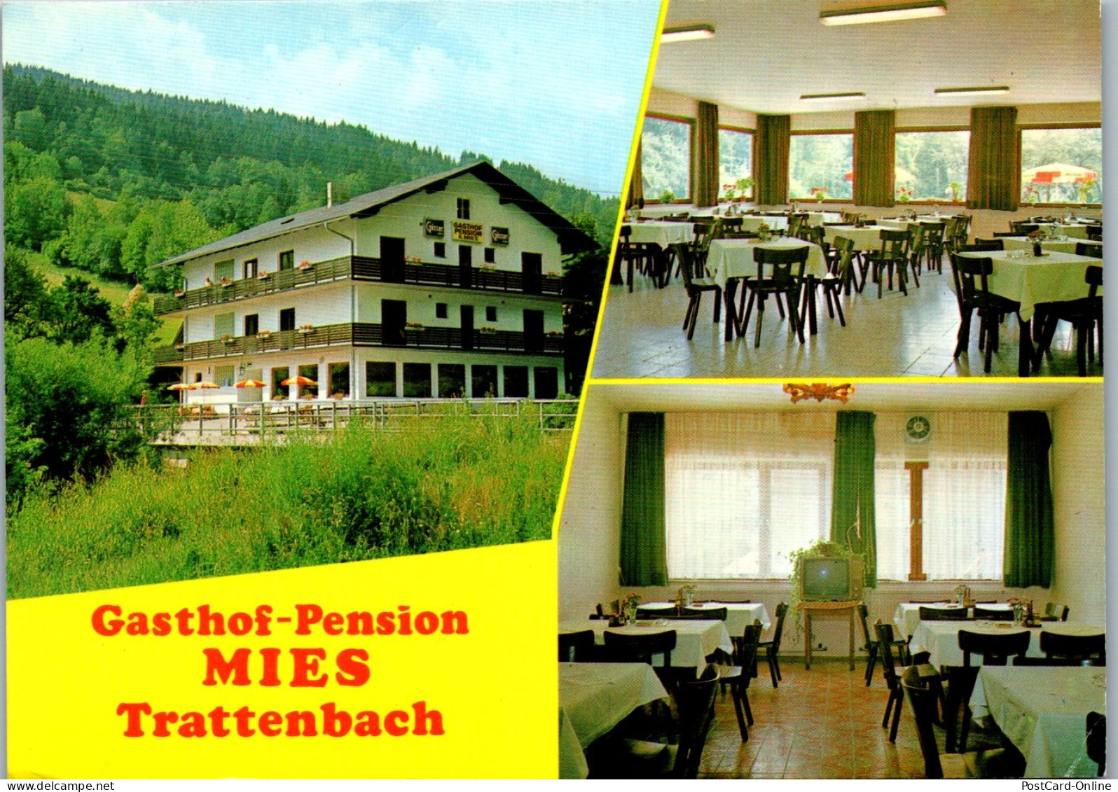 47248 - Niederösterreich - Trattenbach , Gasthof Pension Mies , Karl Mies - Gelaufen 1983 - Neunkirchen