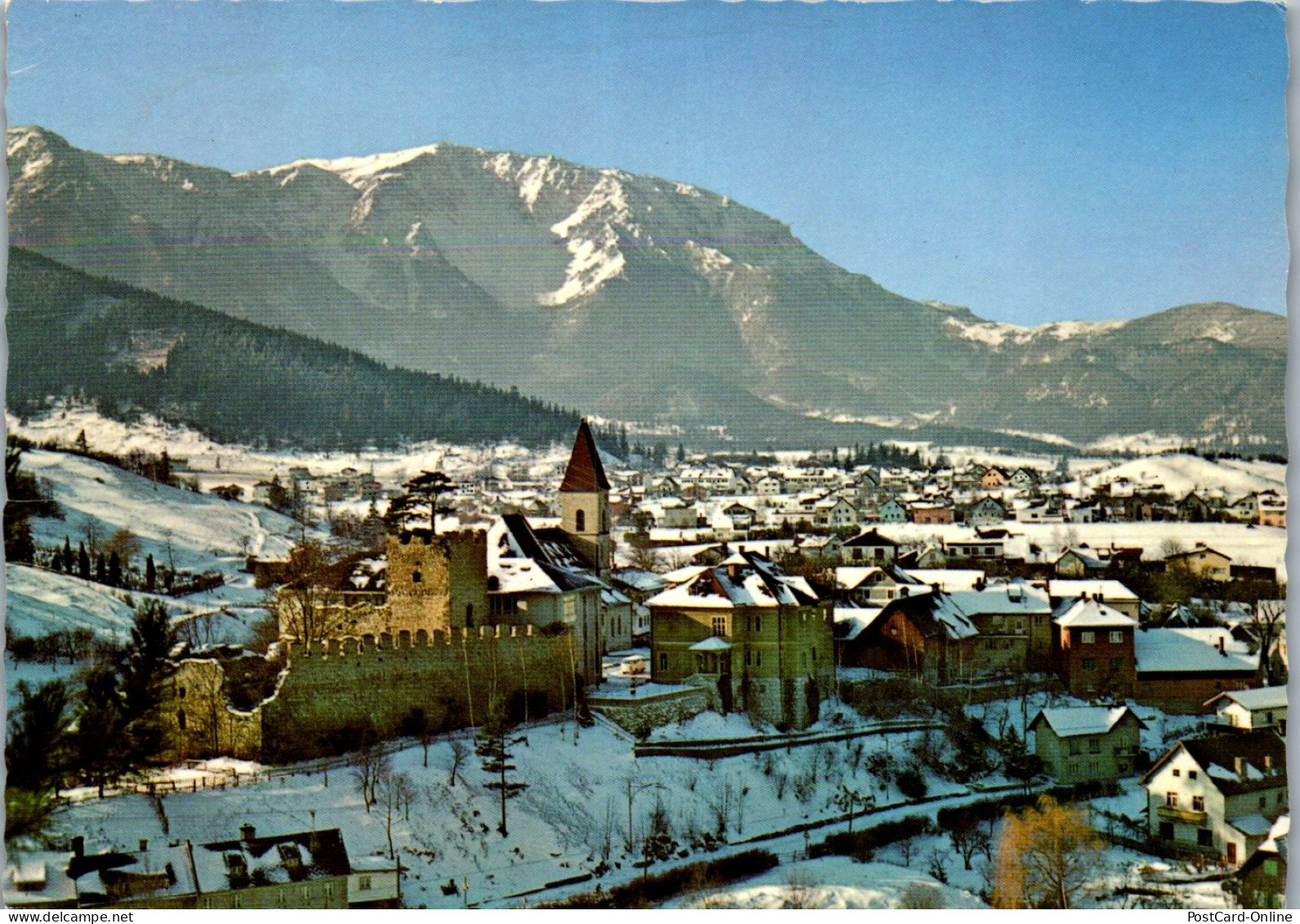 47210 - Niederösterreich - Puchberg Am Schneeberg , Panorama Im Winter - Gelaufen 1985 - Schneeberggebiet