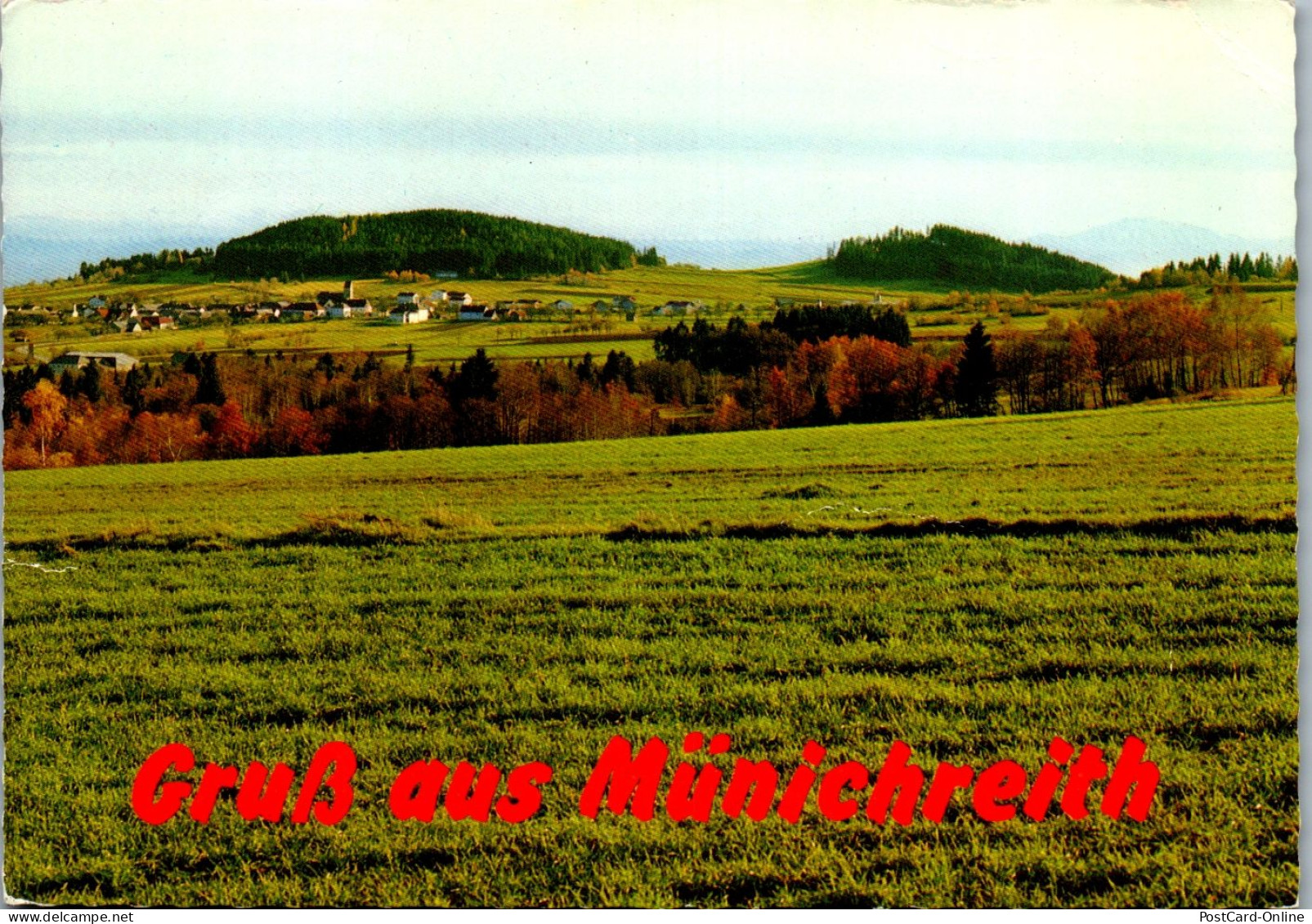 47183 - Niederösterreich - Münichreith , Waldviertel , Panorama - Gelaufen 1981 - Melk