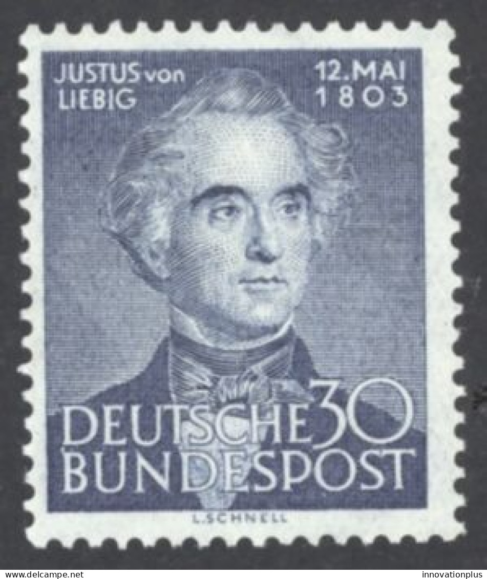 Germany Sc# 695 MH 1953 Justus Von Liebig - Ungebraucht