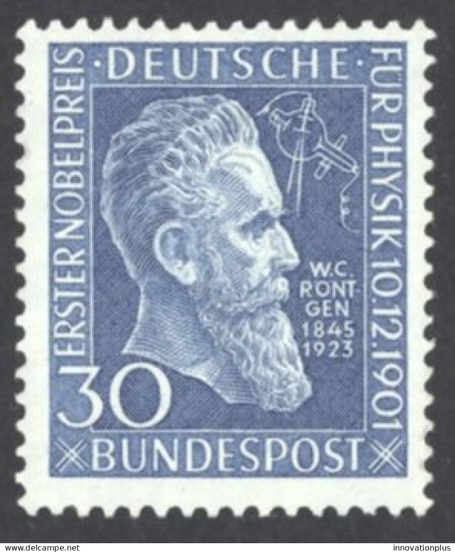 Germany Sc# 686 MH 1951 W.K. Roentgen - Ungebraucht