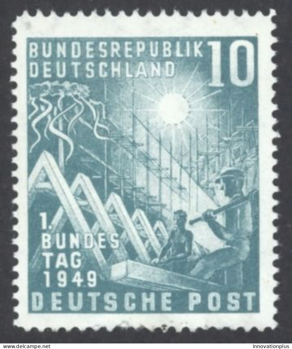 Germany Sc# 665 MNH 1949 10pf Reconstruction - Ungebraucht