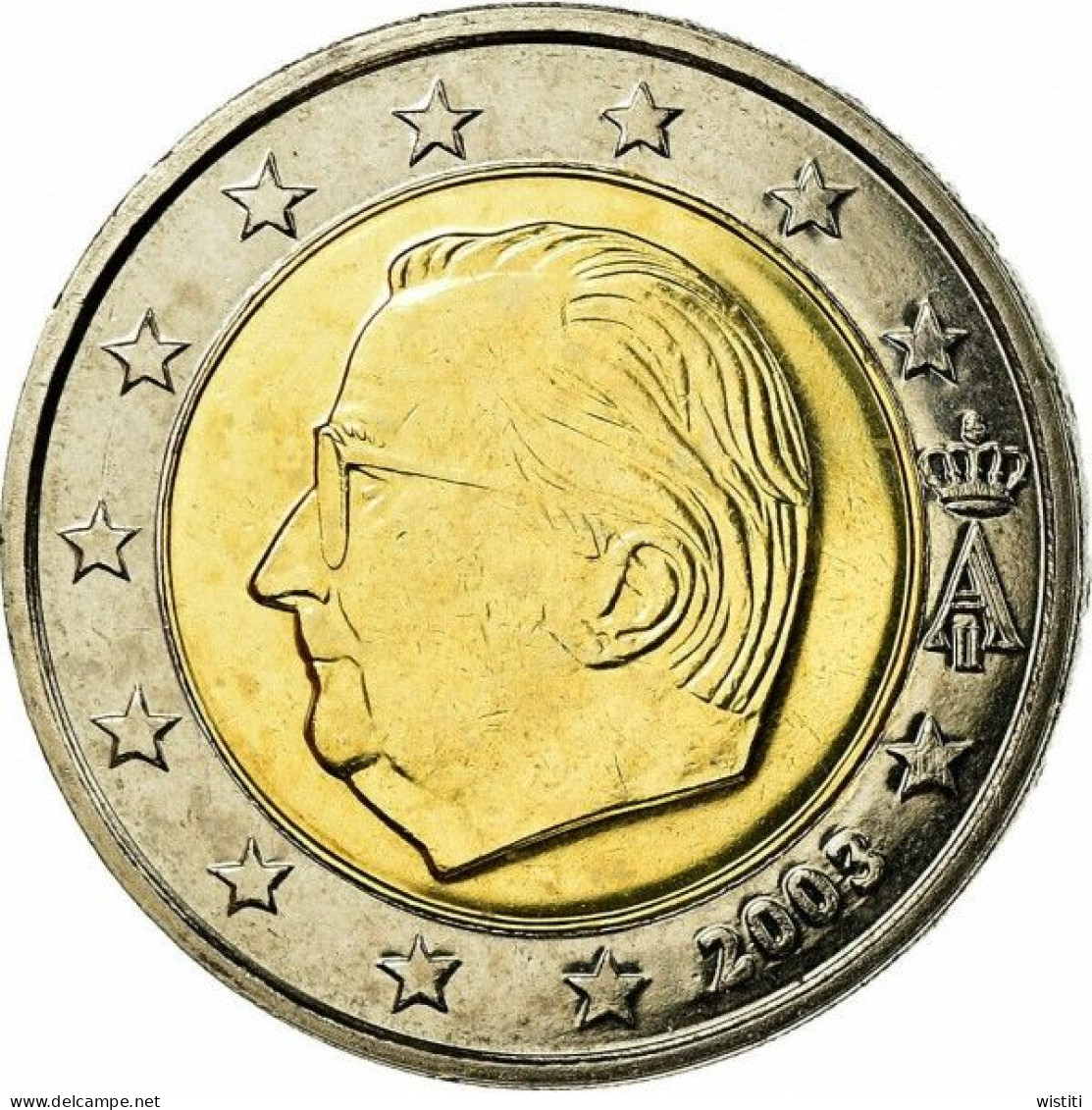 La 2.00 Belgique 2003 Unc - Belgio