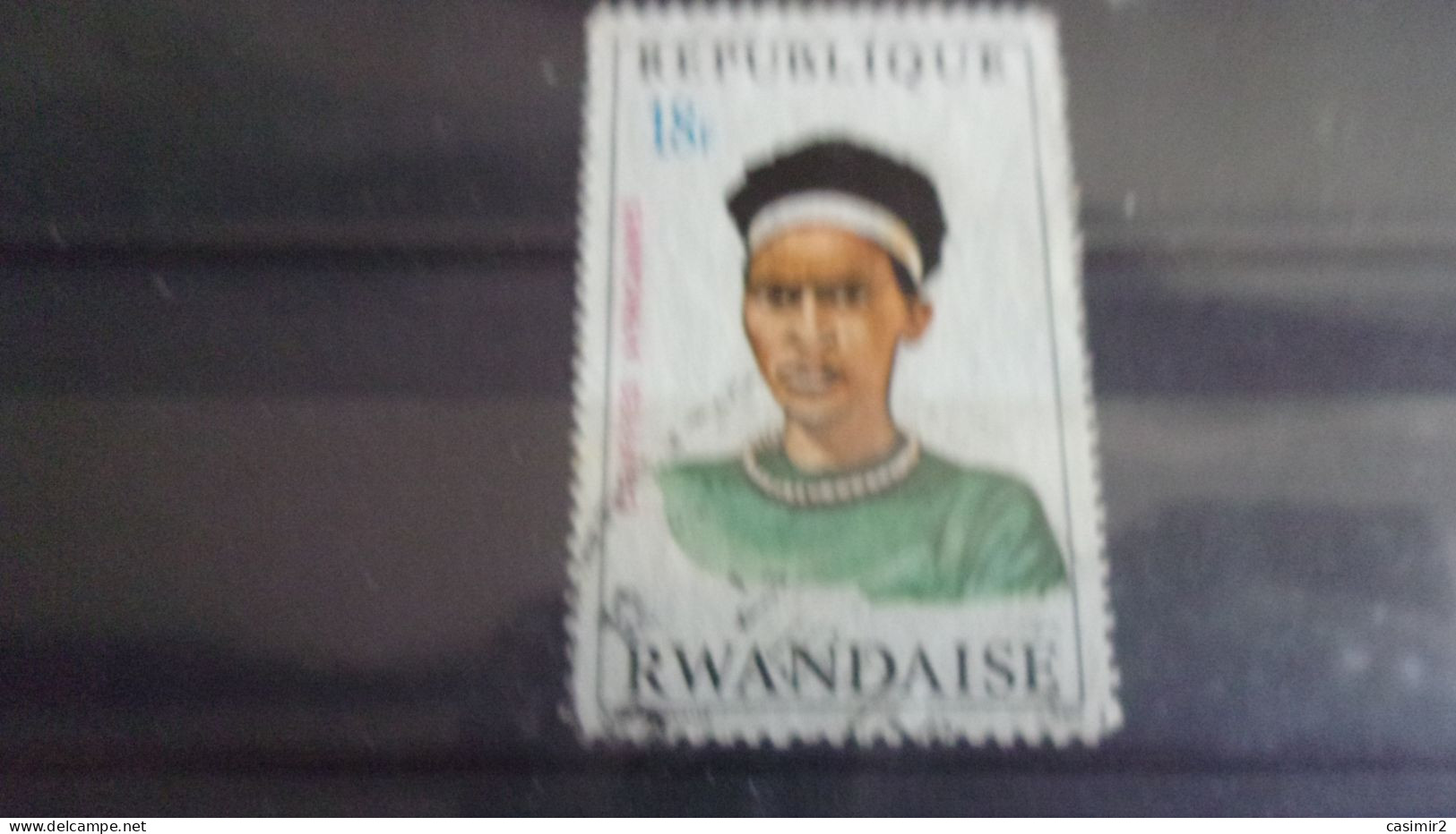 RWANDA YVERT N°413 - Usati