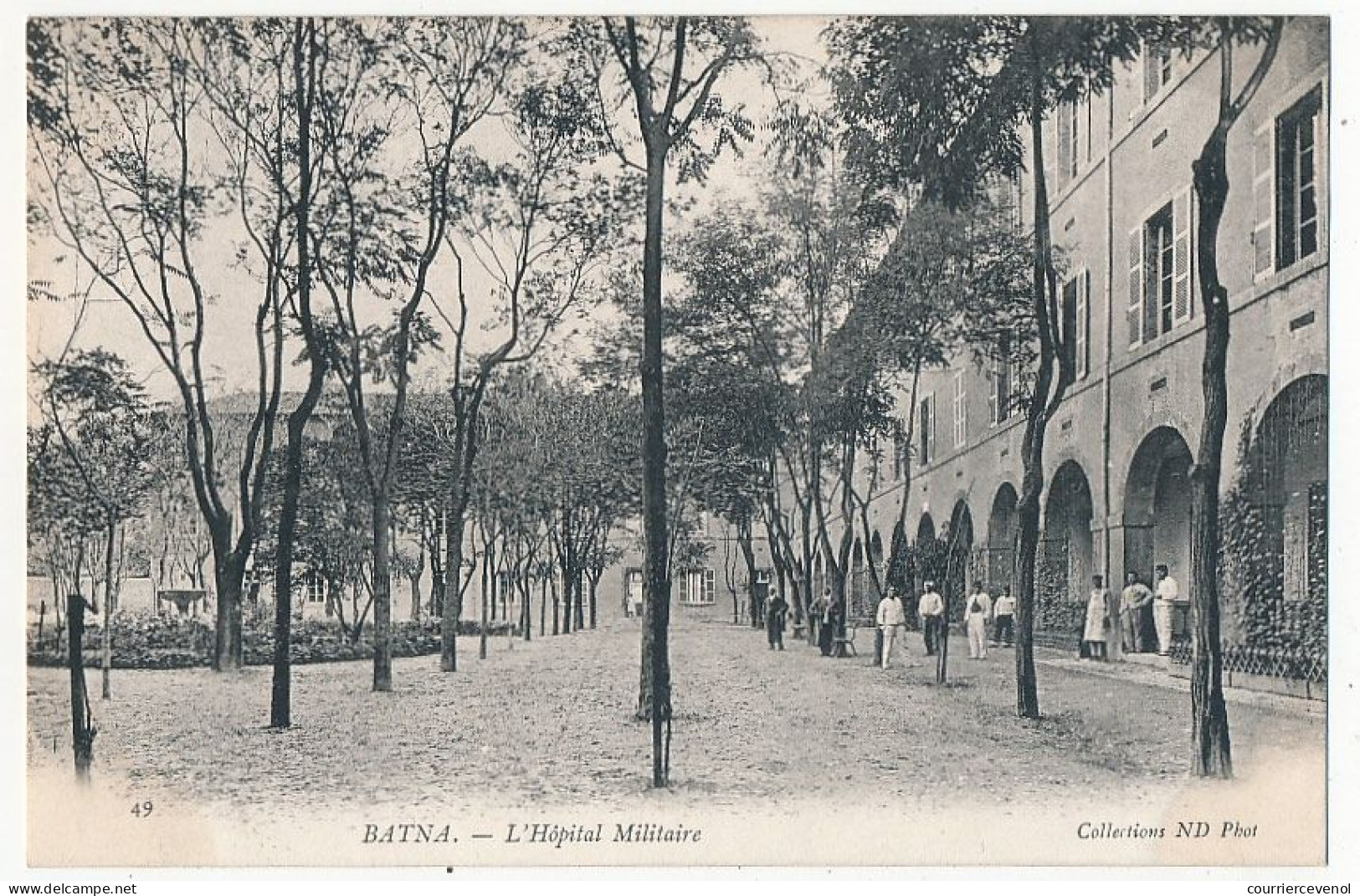 CPA - ALGERIE - BATNA - L' Hopital Militaire - Batna