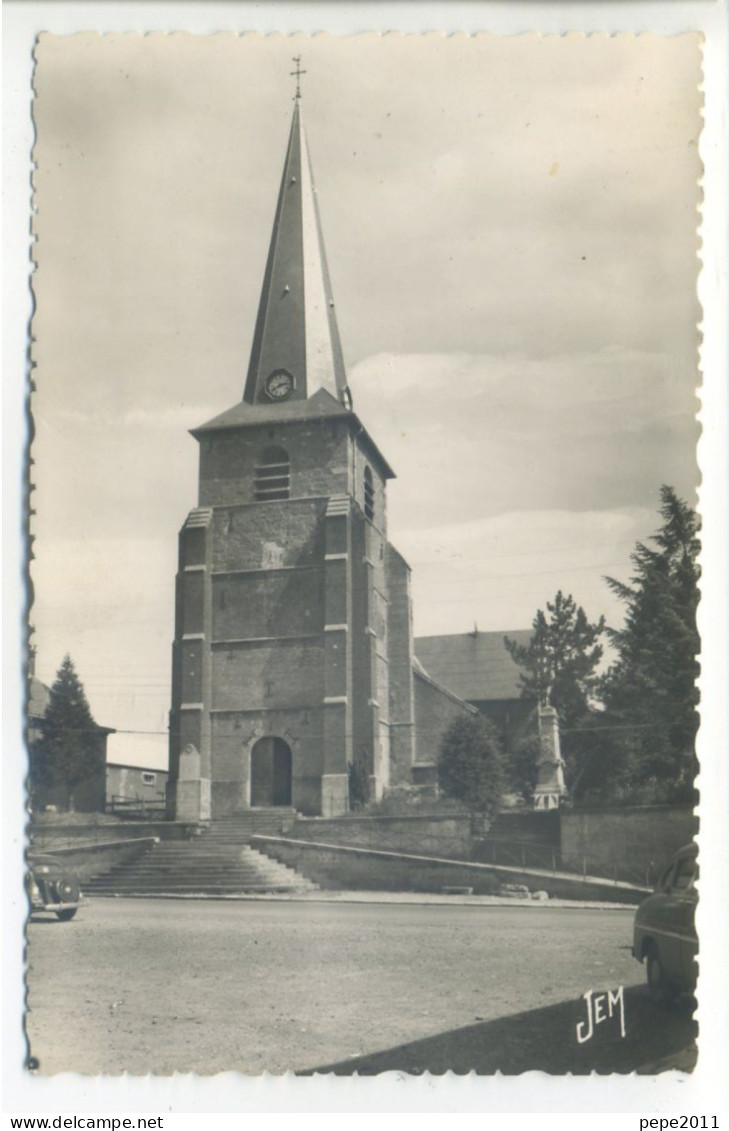 CPA - 59 Nord - CARTIGNIES - L'Eglise - Edit.: J. Mercier (peu Commune) - Avesnes Sur Helpe