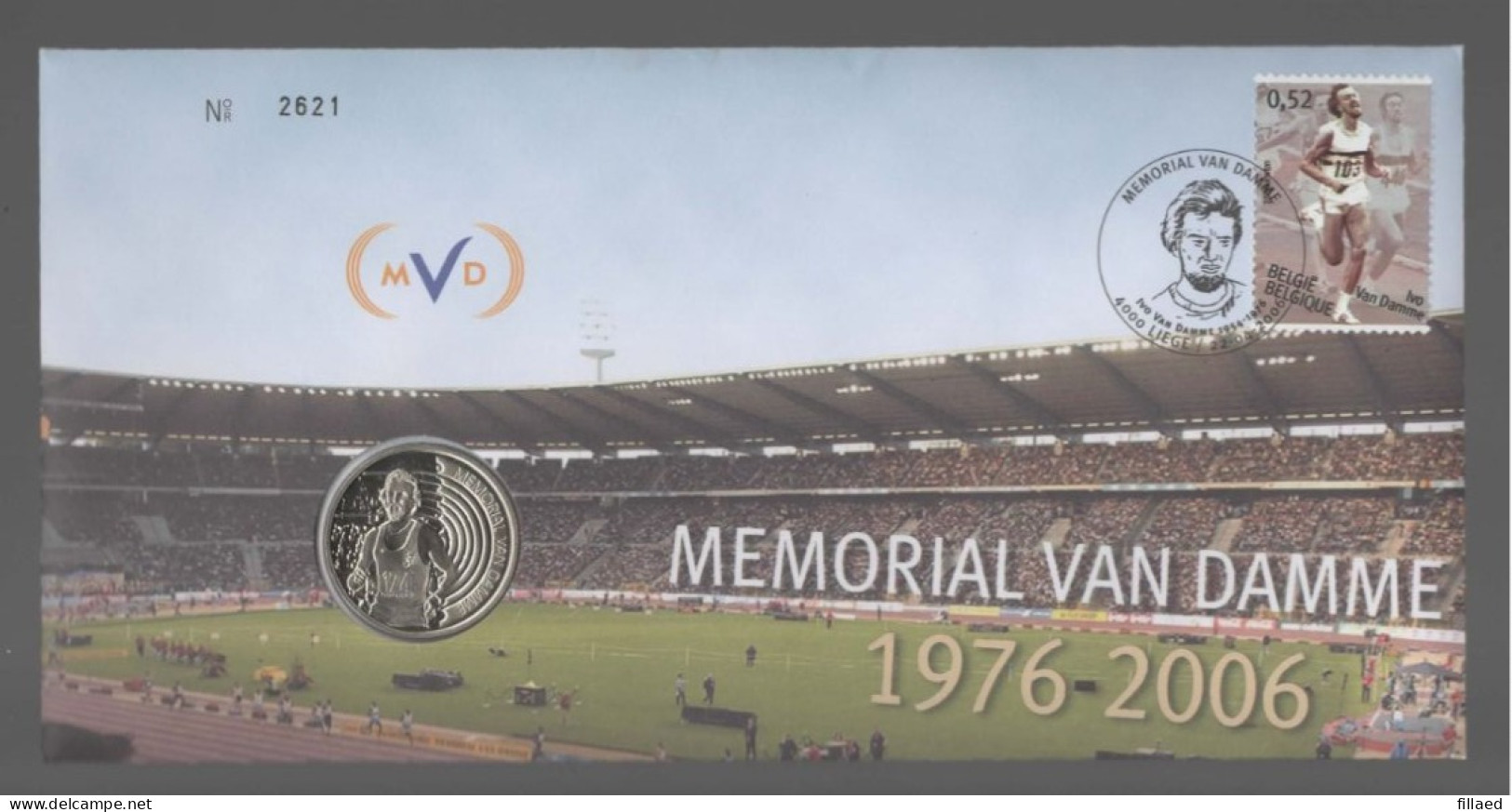 Belgie: Numisletter 3522 Memorial Van Damme - Numisletter
