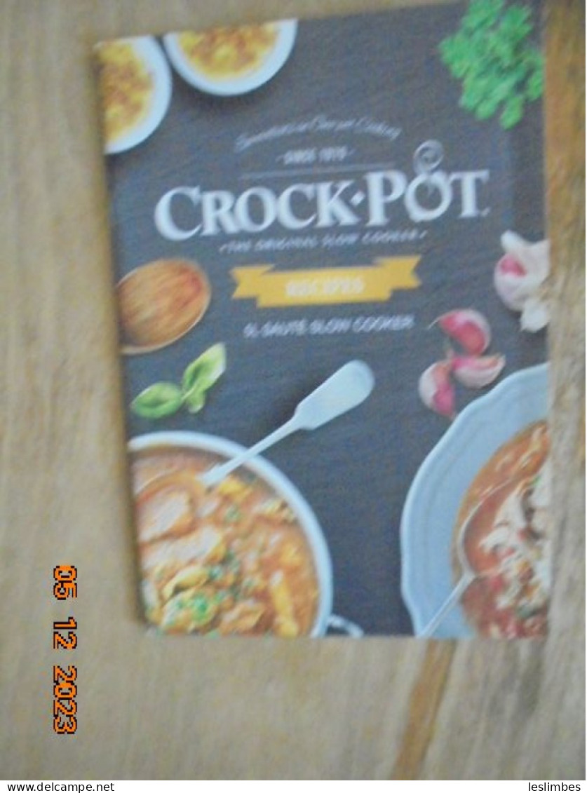 Crock-Pot : The Original Slow Cooker Recipes, 5L Saute Slow Cooker - American (US)