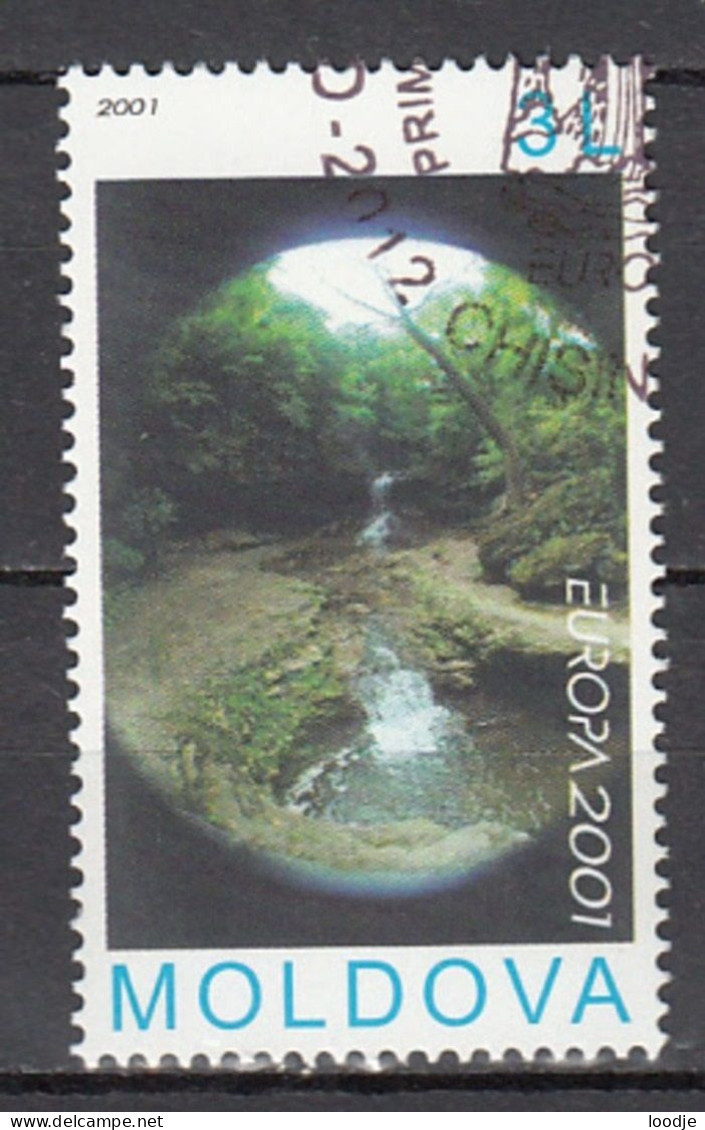 Moldavie  Europa Cept 2001 Gestempeld - 2001