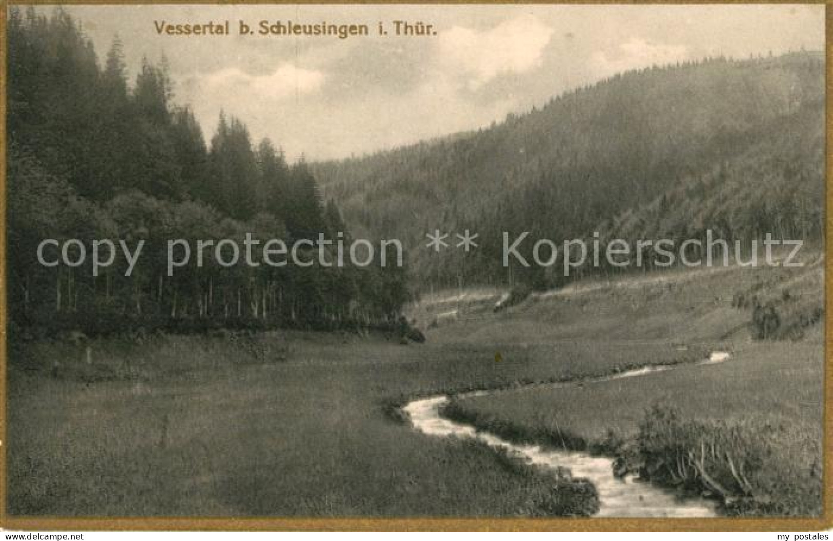 43013371 Schleusingen Bachlauf Im Vessertal Thueringer Wald Schleusingen - Schleusingen