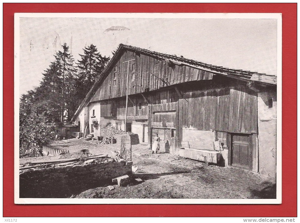 NM-08a Vieille Ferme  Chaux-de-Fonds,ANIME.Ed:Cortèges La Jeunesse Et Le Pays En 1941.Non Circulé.Grand Format - Cernier