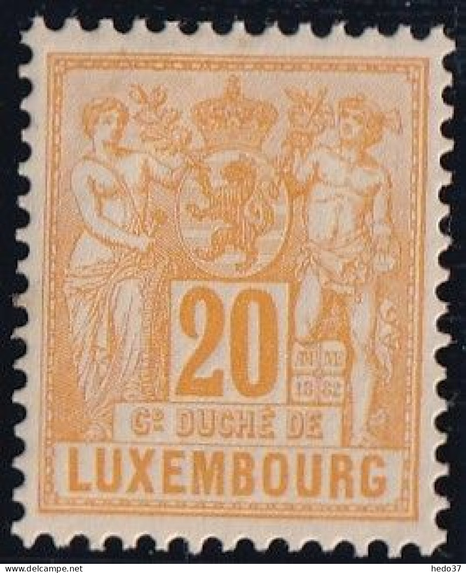 Luxembourg N°53 - Neuf * Avec Charnière - TB - Andere & Zonder Classificatie