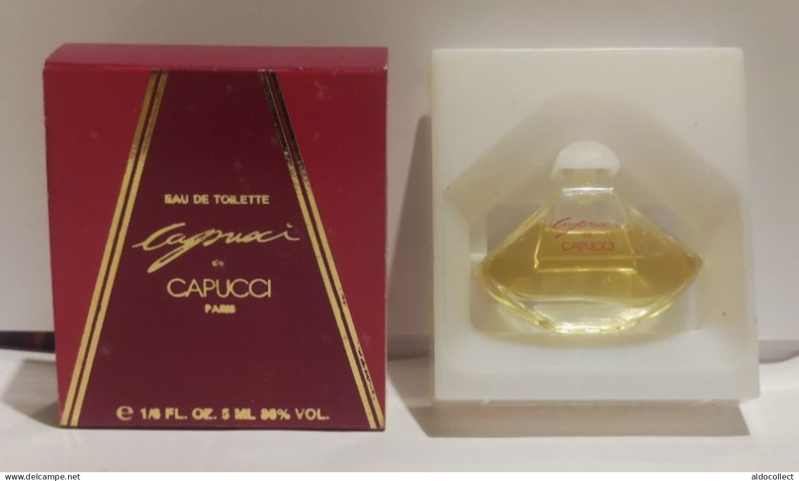 MIGNON CAPUCCI DONNA VINTAGE Profumo 5 Ml MINI EAU DE TOILETTE - Miniaturen Damendüfte (mit Verpackung)