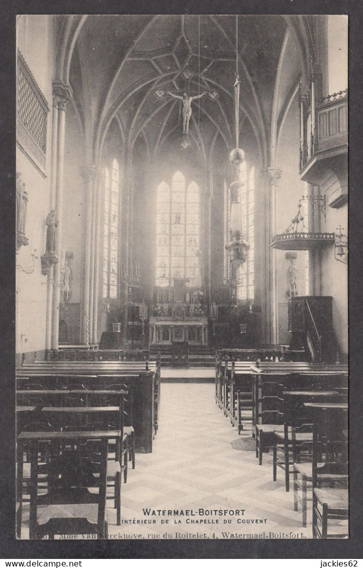 104326/ WATERMAEL-BOITSFORT, Intérieur De La Chapelle Du Couvent - Watermaal-Bosvoorde - Watermael-Boitsfort