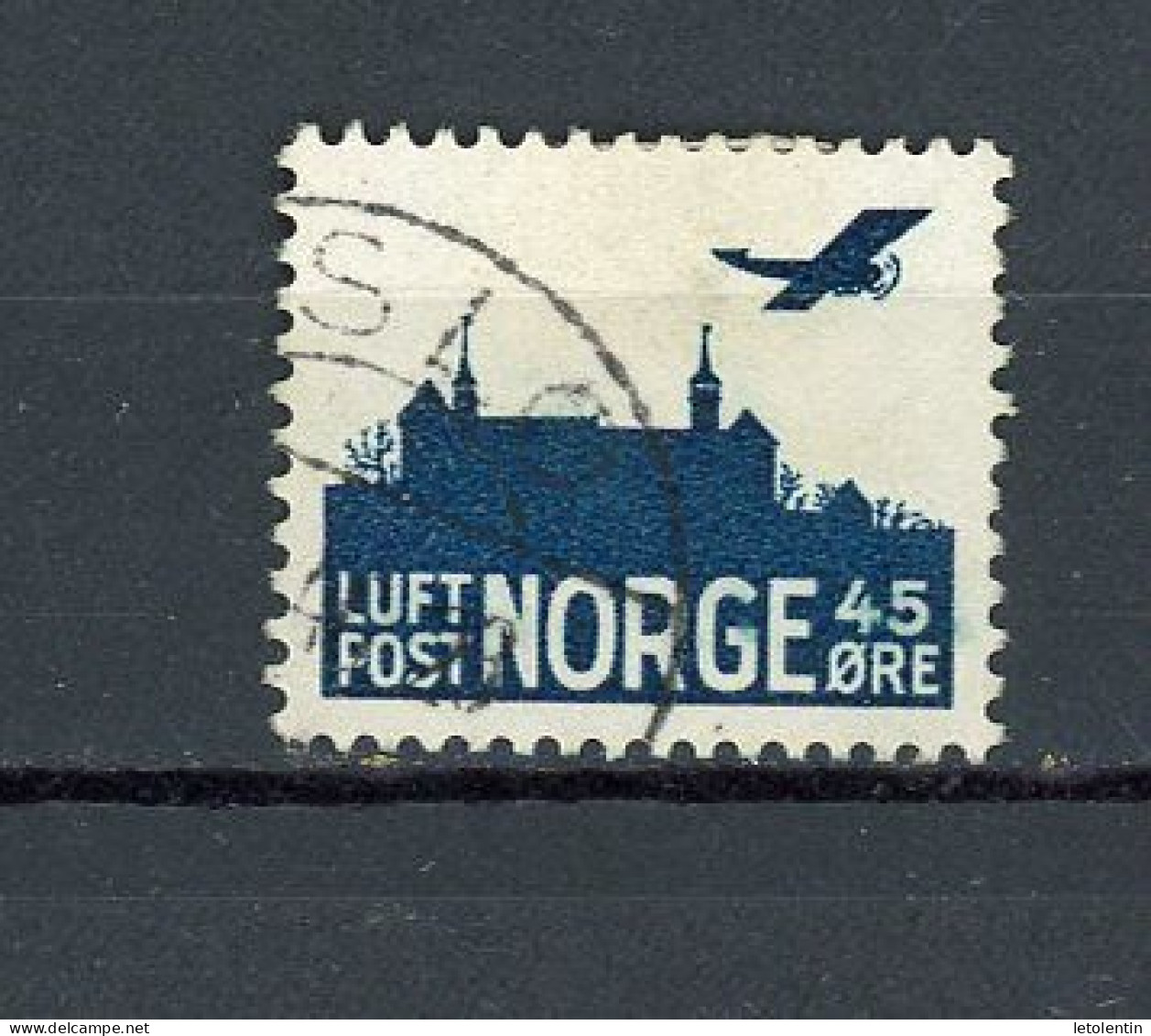 NORVEGE : POSTE AERIENNE - Yvert N° 3 Obli. - Nuovi