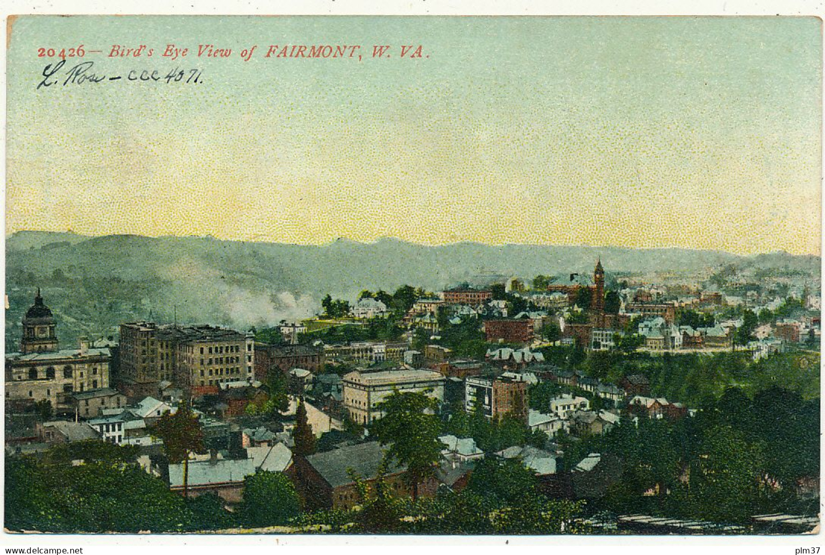 FAIRMONT , WV - Bird's Eye View - Altri & Non Classificati