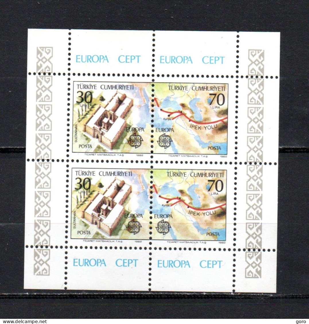 Turquía   1982 .-   23    Block   **     ( B ) - Blocs-feuillets