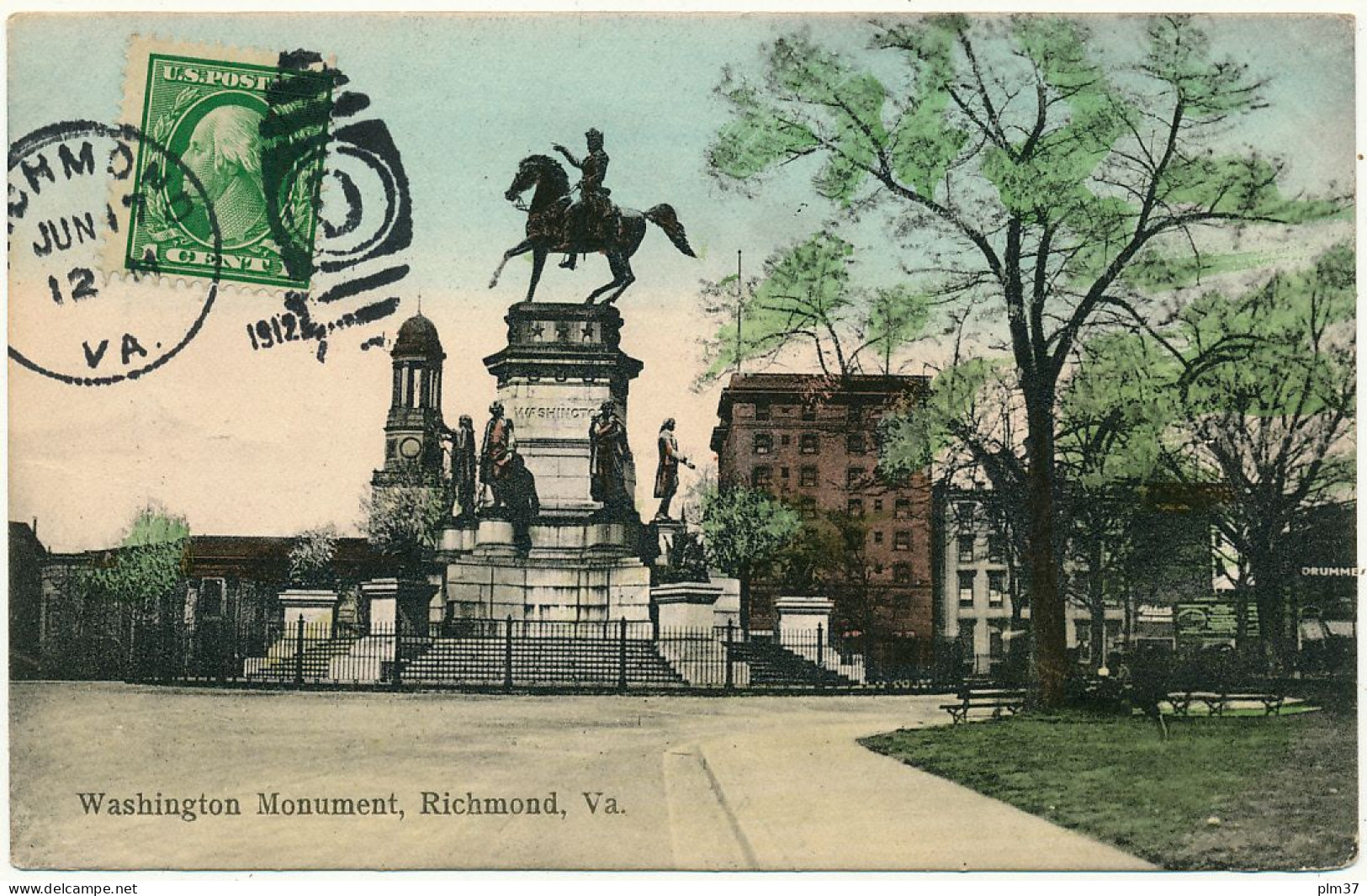 RICHMOND, VA - Washington Monument - Richmond