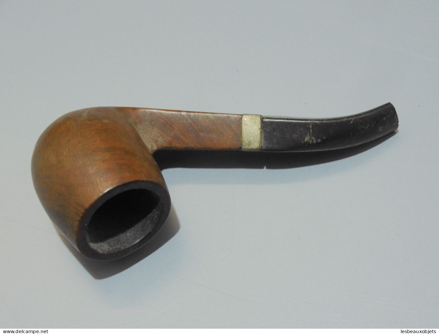 -ANCIEN SUPPORT PIPE TREM fer à cheval BLAY avec une petite pipe COLLECTION    E