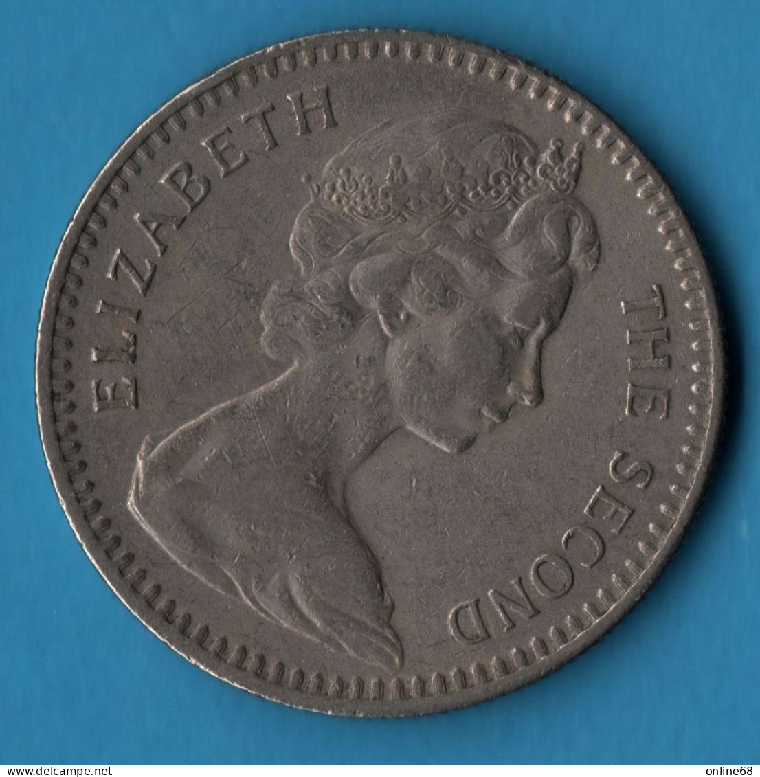 RHODESIA 2 Shillings / 20 Cents 1964 KM# 3 QEII - Rhodesia