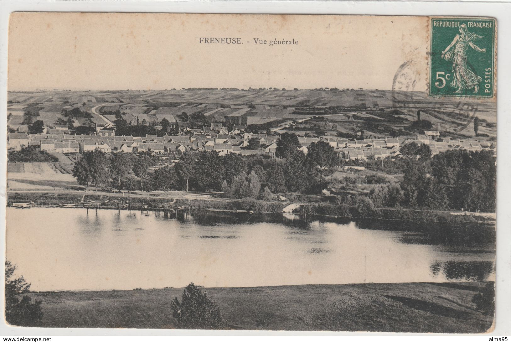 CPA - 78 - FRENEUSE - Vue Générale - Freneuse