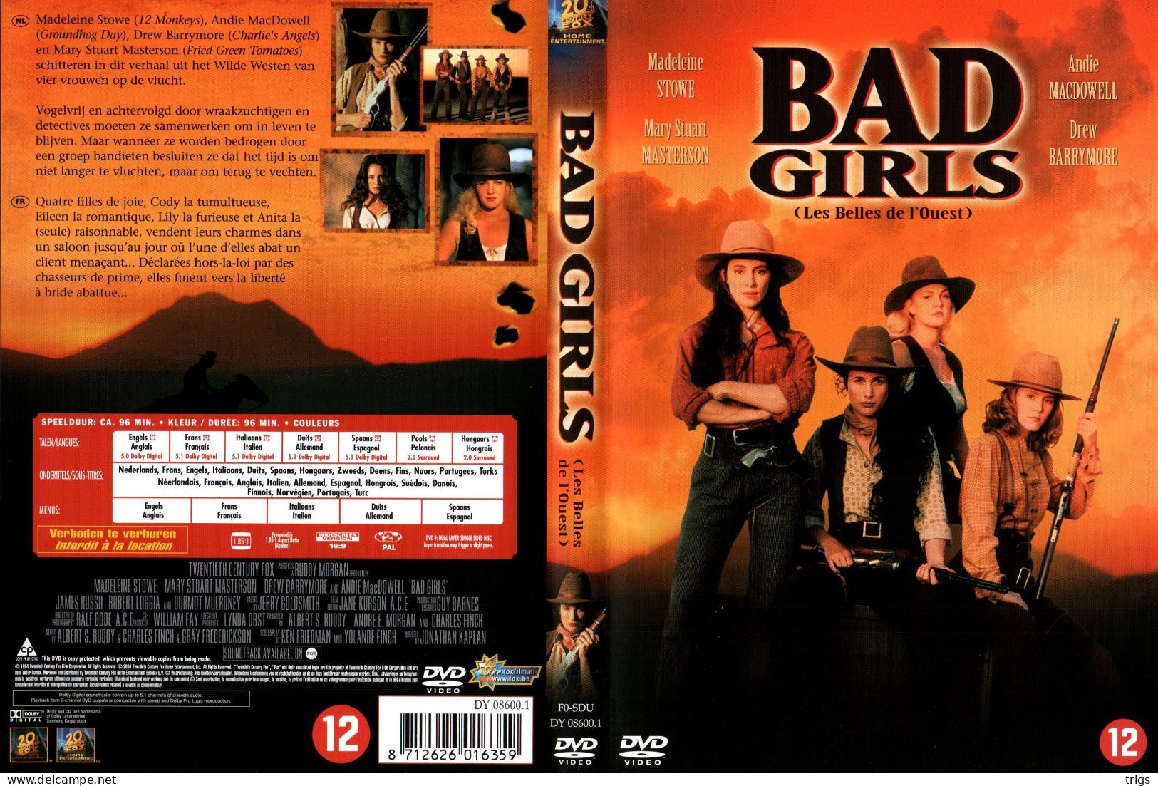 DVD - Bad Girls - Action, Aventure