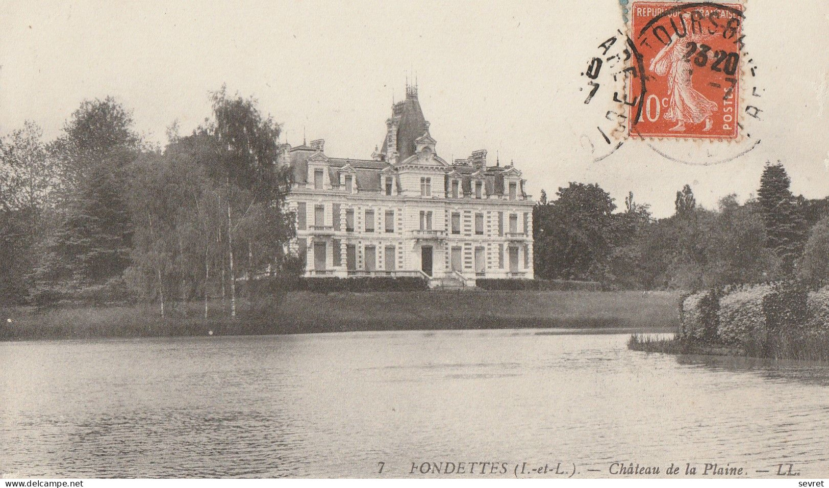 FONDETTES.- Château De La Plaine - Fondettes