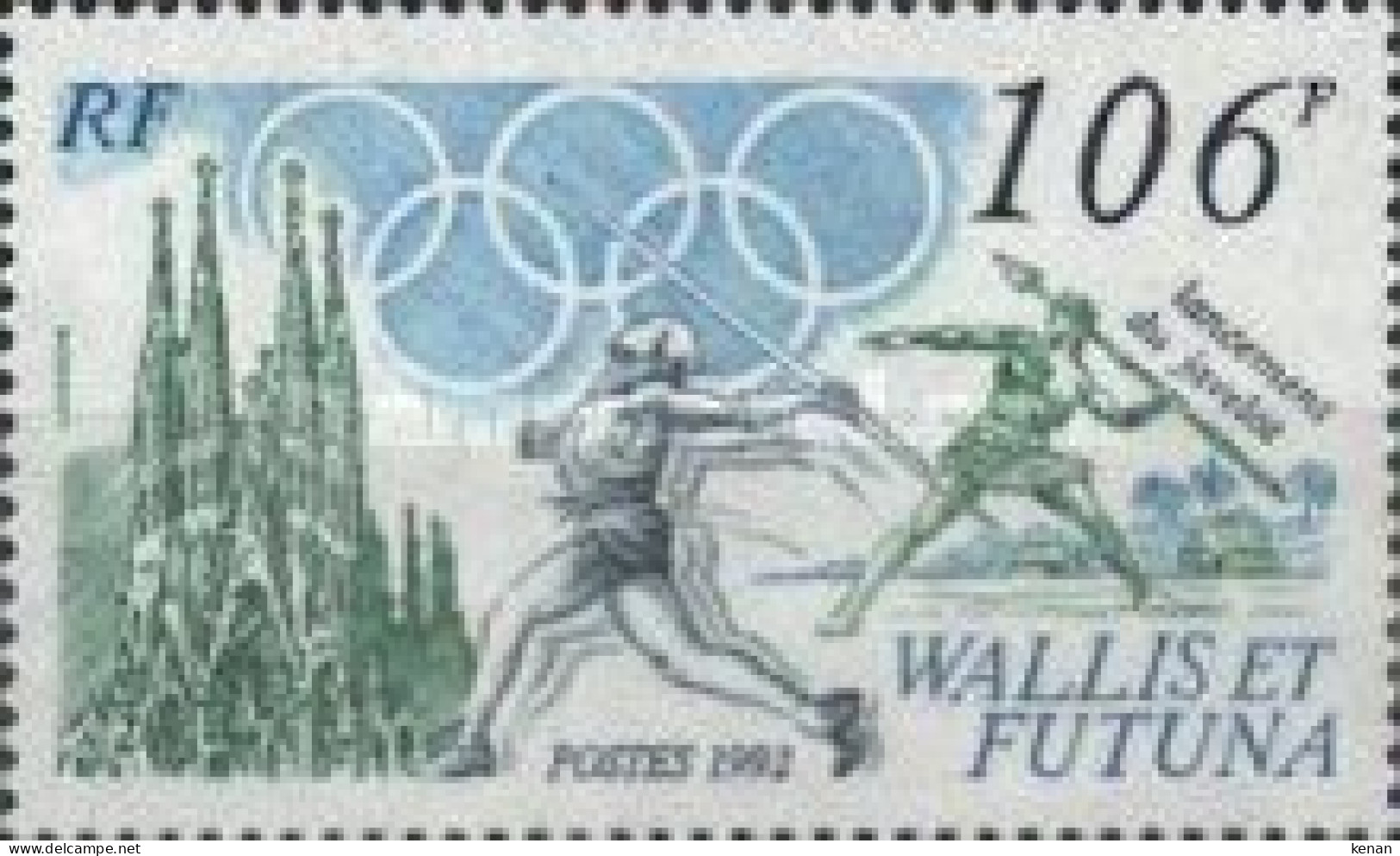 Wallis And Futuna, 1992, Mi: 614 (MNH) - Ungebraucht