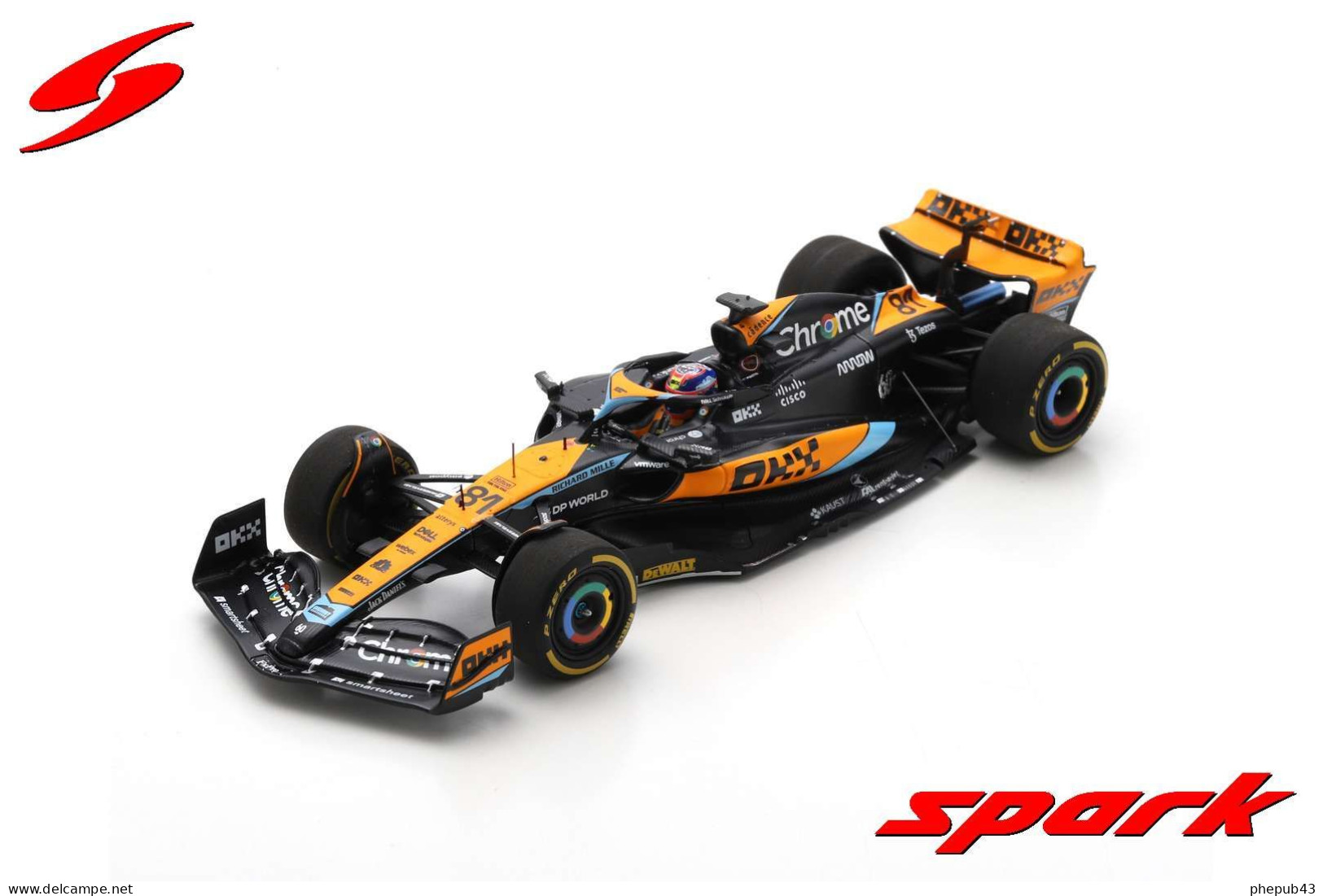 McLaren MCL60 - 8th Australian GP FI 2023 #81 - Oscar Piastri - Spark - Spark